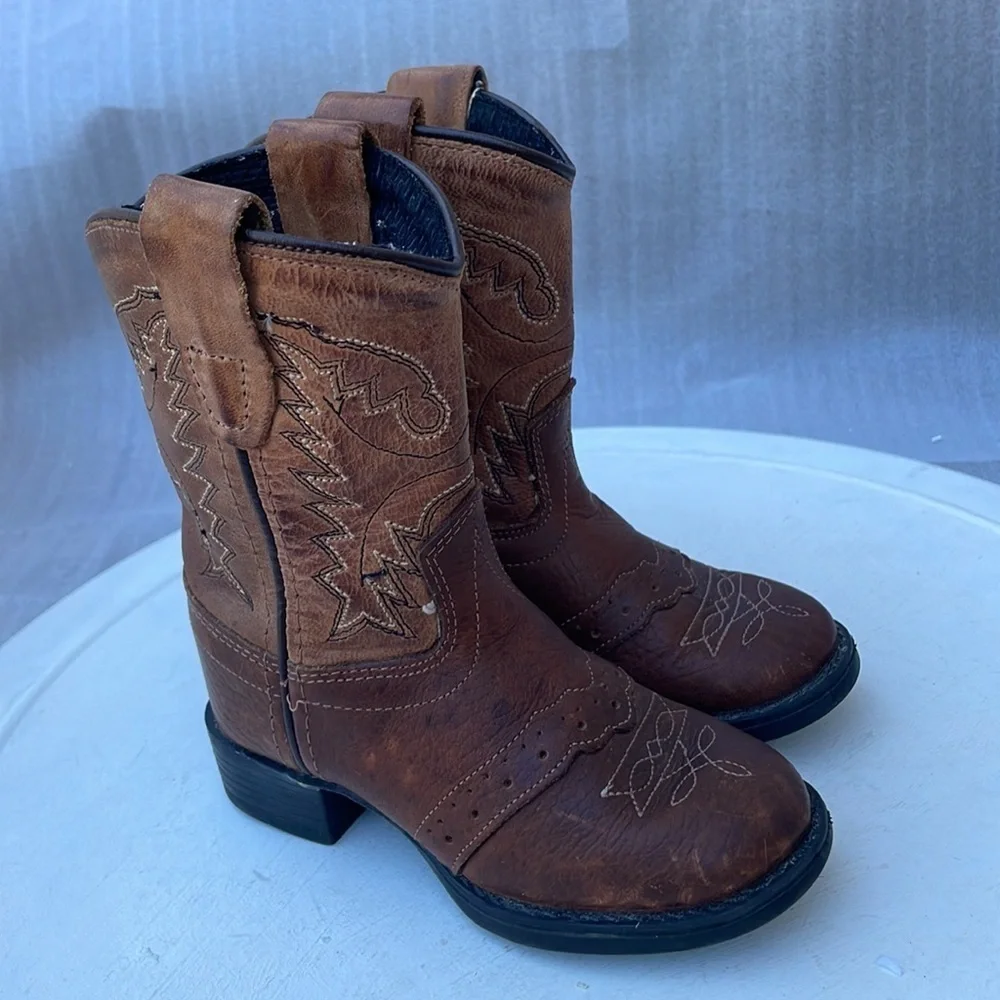 Old West Leather Cowgirl Baby 💕 boots 19361